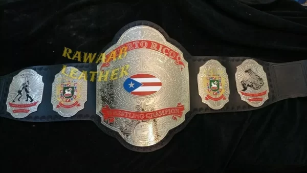 WWC Puerto Rico Heavyweight Wrestling Championship Belt