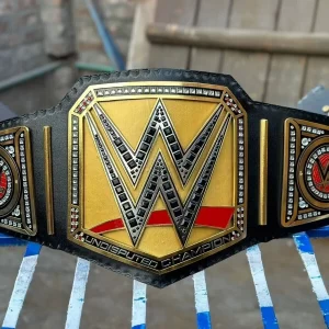 NEW UNIVERSAL CHAMPIONSHIP BELT UNDISPUTED REPLICA BELT 2MM BRASS ADULT SIZE