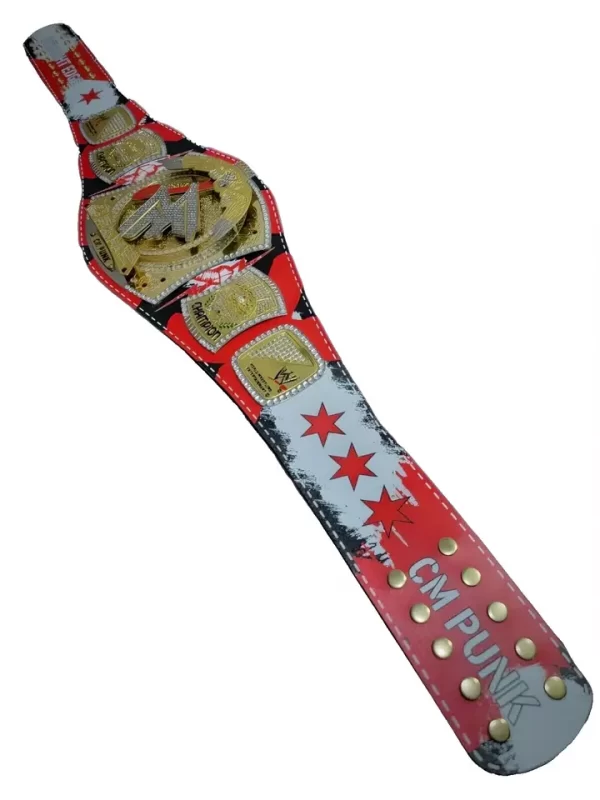 CM Punk World Heavyweight Spinner Championship Belt Wrestling
