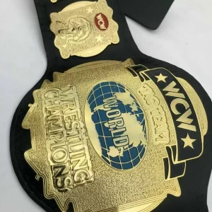 WCW World Heavyweight Championship Belt 2MM Brass Adult Size