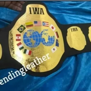 IWA HEAVYWEIGHT WRESTLING CHAMPIONSHIP Belt Adult Size