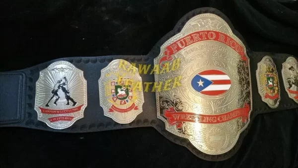 WWC Puerto Rico Heavyweight Wrestling Championship Belt