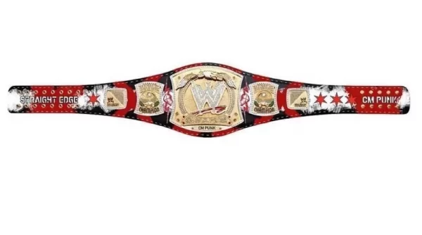 CM Punk World Heavyweight Spinner Championship Belt Wrestling