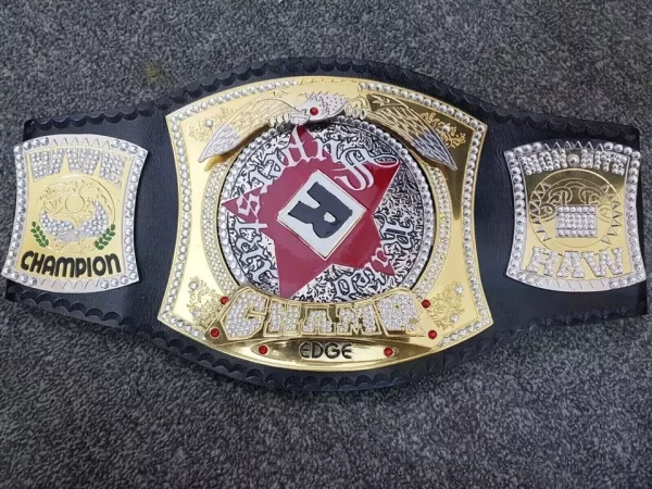 Edge Rated R Spinner Heavyweight Championship belt Replica