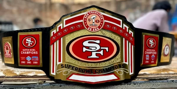 San Francisco 49ers SF Superbowl Championship Belt
