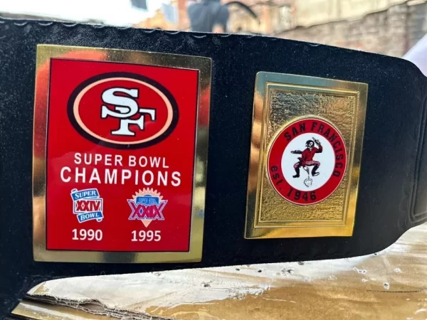 San Francisco 49ers SF Superbowl Championship Belt