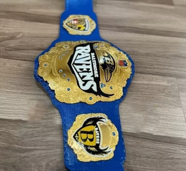 Baltimore Ravens NFL Championship Wrestling Belt