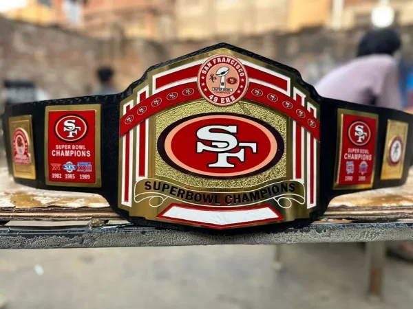 San Francisco 49ers SF Superbowl Championship Belt