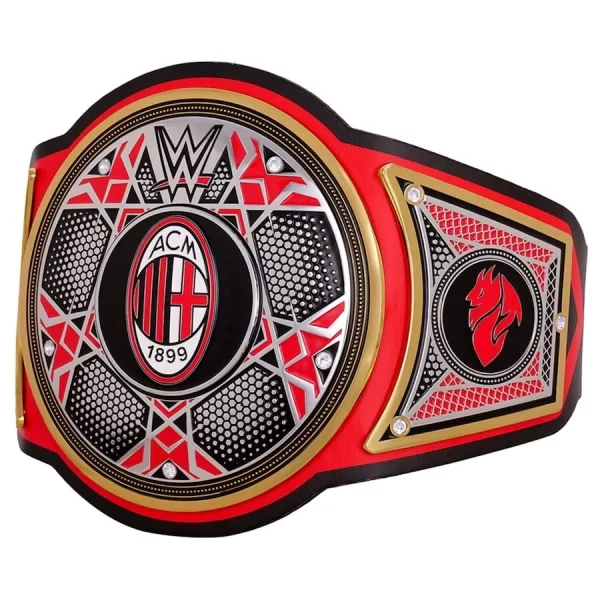 AC Milan Legacy Wrestling Championship Replica Title Belt