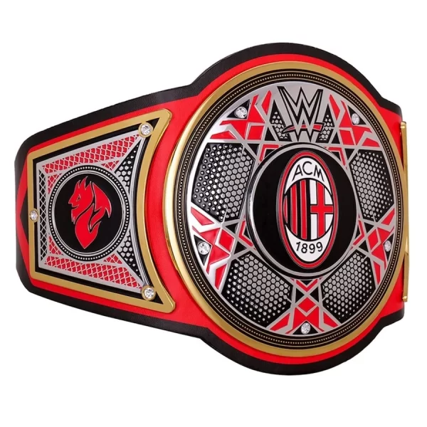 AC Milan Legacy Wrestling Championship Replica Title Belt