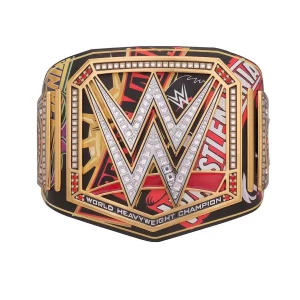 Modern Era 40 Years Of WrestleMania Championship Replica Title Belt