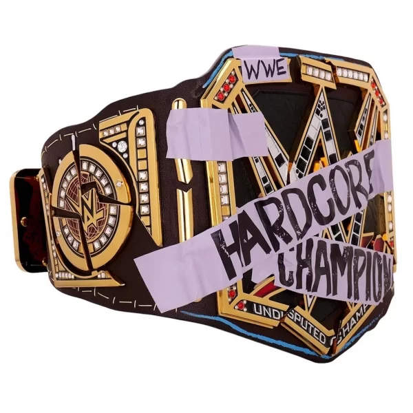 New 2025 Jack Hardcore Heavyweight Championship Leather Belt