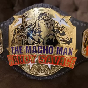 The Macho Man Randy Savage Championship Wrestling Belt