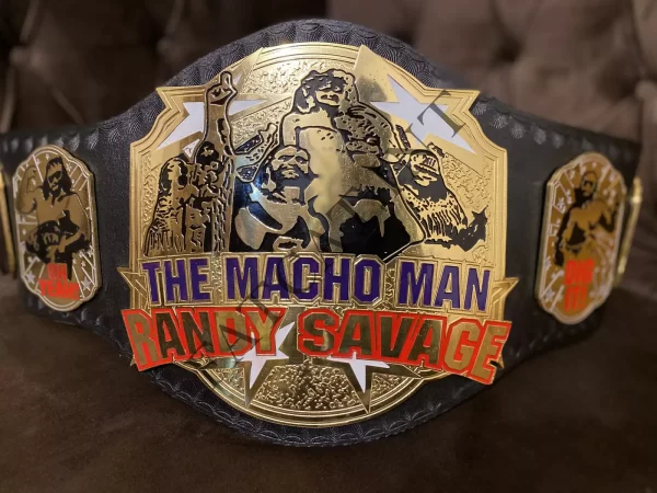 The Macho Man Randy Savage Championship Wrestling Belt