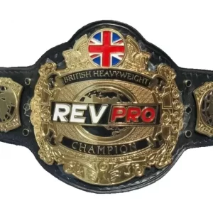 Rev Pro Bristish Heavyweight Wrestling Champions Belt