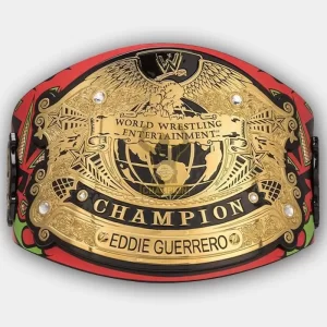 Custom Undisputed Eddie Guerrero Wrestling World Championship Belt