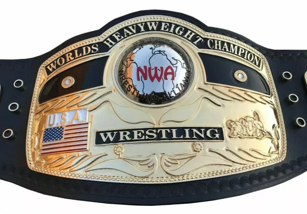 NWA DOMED GLOBE WORLD HEAVYWEIGHT WRESTLING CHAMPIONSHIP BELT