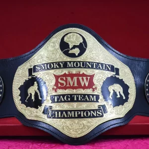 SMW Smoky Mountain Tag Team Championship Belt Brand New Wrestling Title