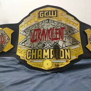 GCW Ultraviolent Championship Leather Belt