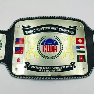 CWA World Heavyweight Wrestling Championship Belt NWA UWF SMW