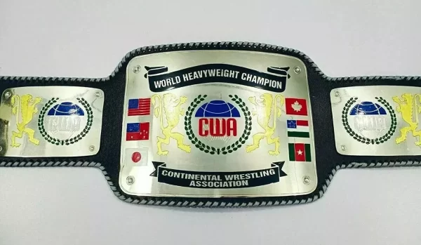 CWA World Heavyweight Wrestling Championship Belt NWA UWF SMW