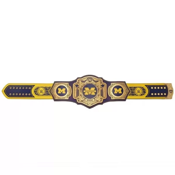 Michigan Wolverines Championship Belt WWE Legacy Title - Image 6