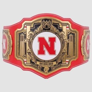 Nebraska Huskers Belt WWE Championship Legacy Title