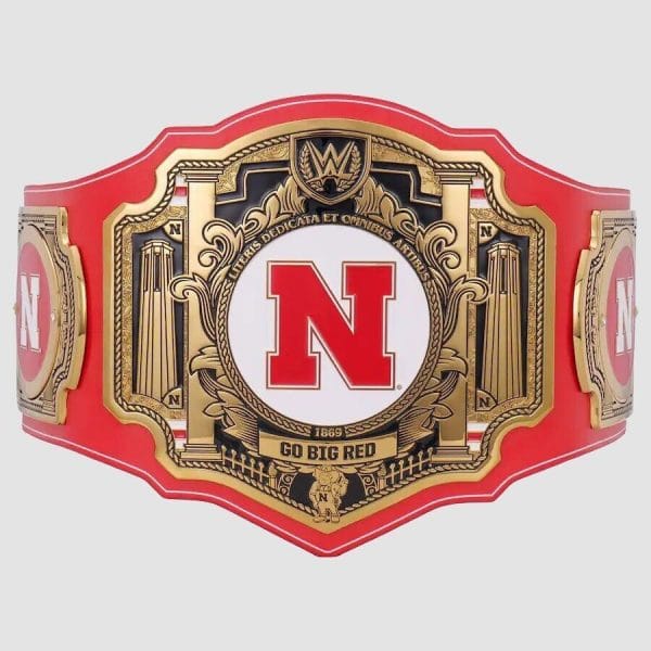 Nebraska Huskers Belt WWE Championship Legacy Title
