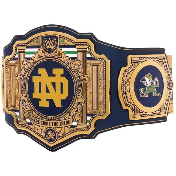 Notre Dame Fighting Irish Championship Belt WWE Legacy Title - Image 4