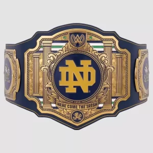 Notre Dame Fighting Irish Championship Belt WWE Legacy Title