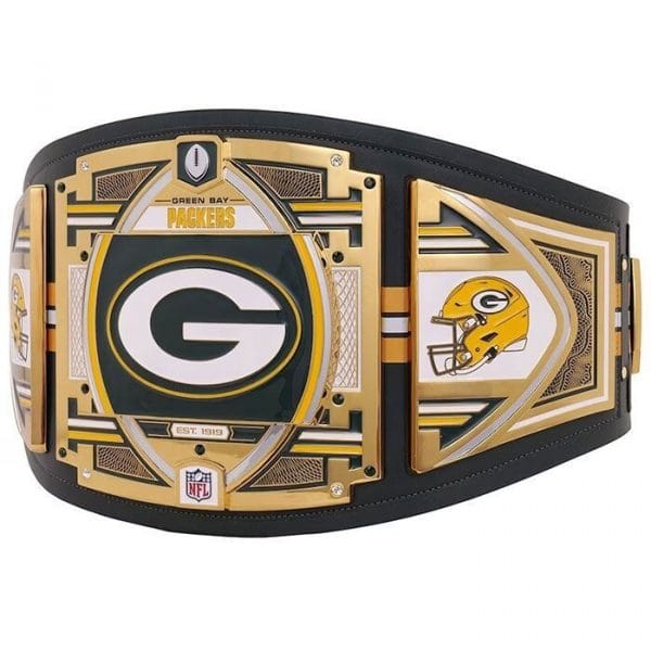 GREEN BAY PACKERS BELT WWE LEGACY TITLE - Image 3