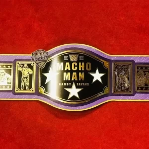 New The Macho Man Randy Savage Championship Wrestling Belt