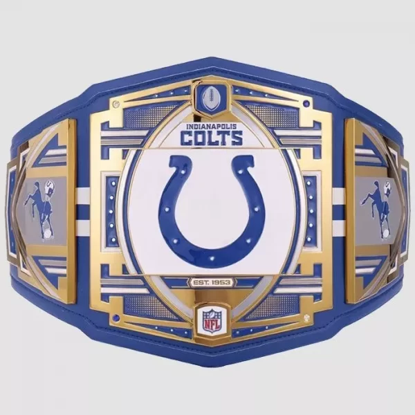 Indianapolis Colts Championship Belt WWE Legacy Title