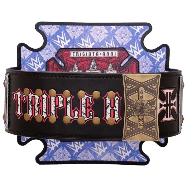 Triple H 30 Years legacy Wrestling Championship Replica Title Belt