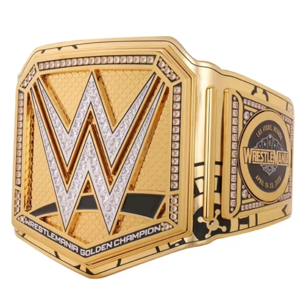 2025 Wrestle Mania 41 LosVegas Wrestling Championship Replica Title Belt