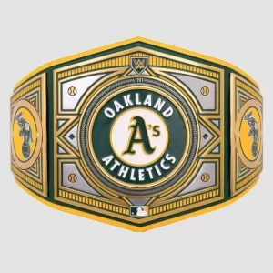 Oakland Athletics Championship Belt WWE Legacy Title