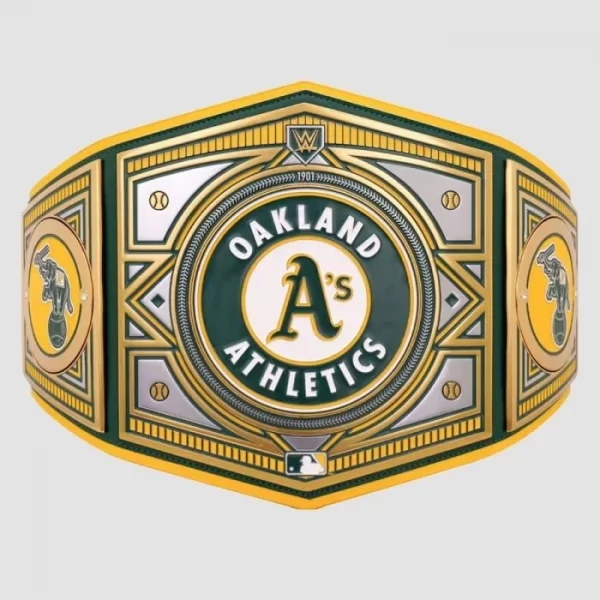 Oakland Athletics Championship Belt WWE Legacy Title