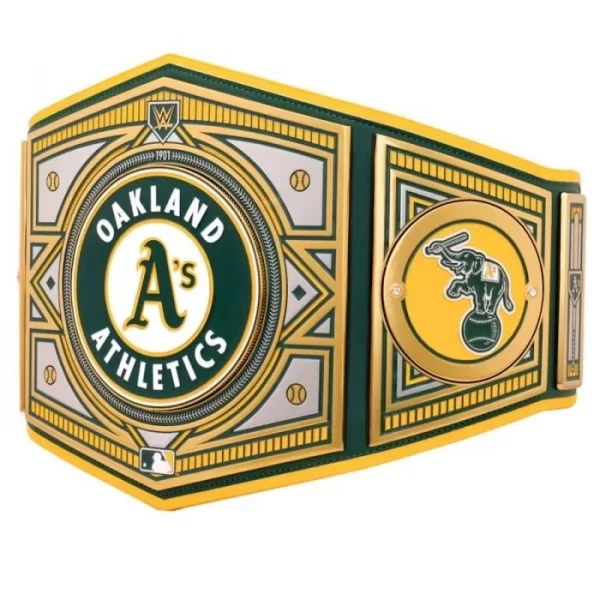 Oakland Athletics Championship Belt WWE Legacy Title