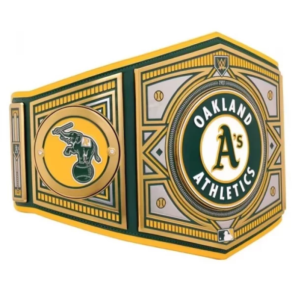 Oakland Athletics Championship Belt WWE Legacy Title