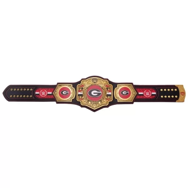 Georgia Bulldogs Championship Belt WWE Legacy Title